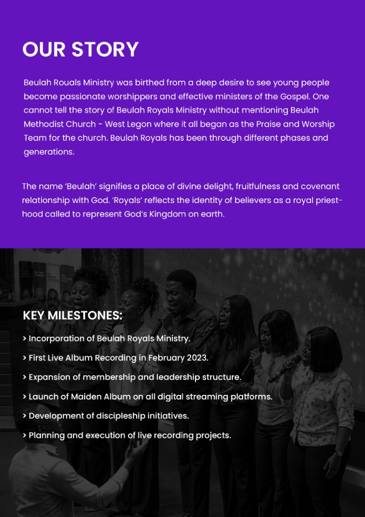 Our Story - Beulah Royals Ministry